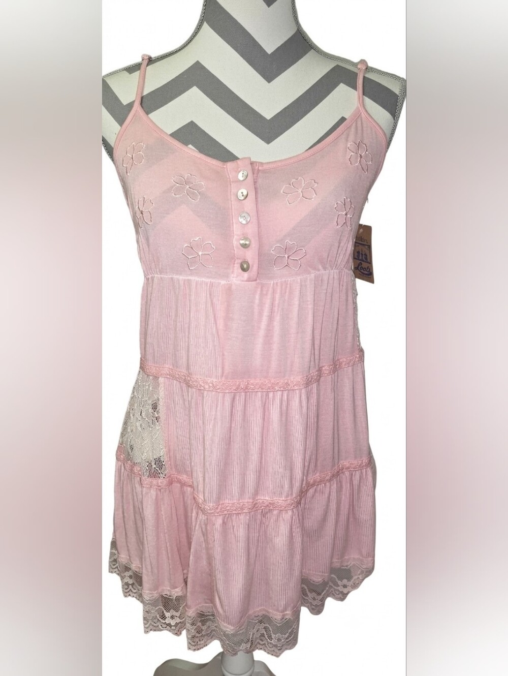 POL Women’s Pink Camisole/ Slip Dress- SIZE SMALL